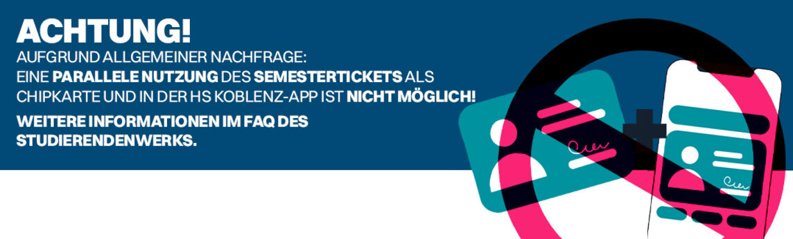 ACHTUNG! Wichtige Info zum Semesterticket.