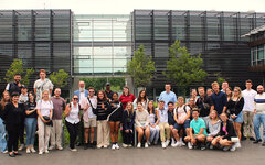 Gruppenfoto zur Summer School 2024 Campus Remagen