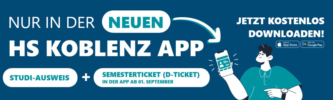 Grafik zur neuen Hochschul App