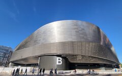 Das Bernabeu-Stadion in Madrid. 