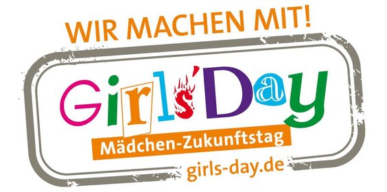 Grafik mit dem Schriftzug "Girls´Day"