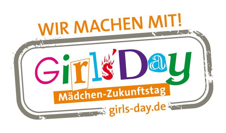 Grafik mit dem Schriftzug "Girls´Day"