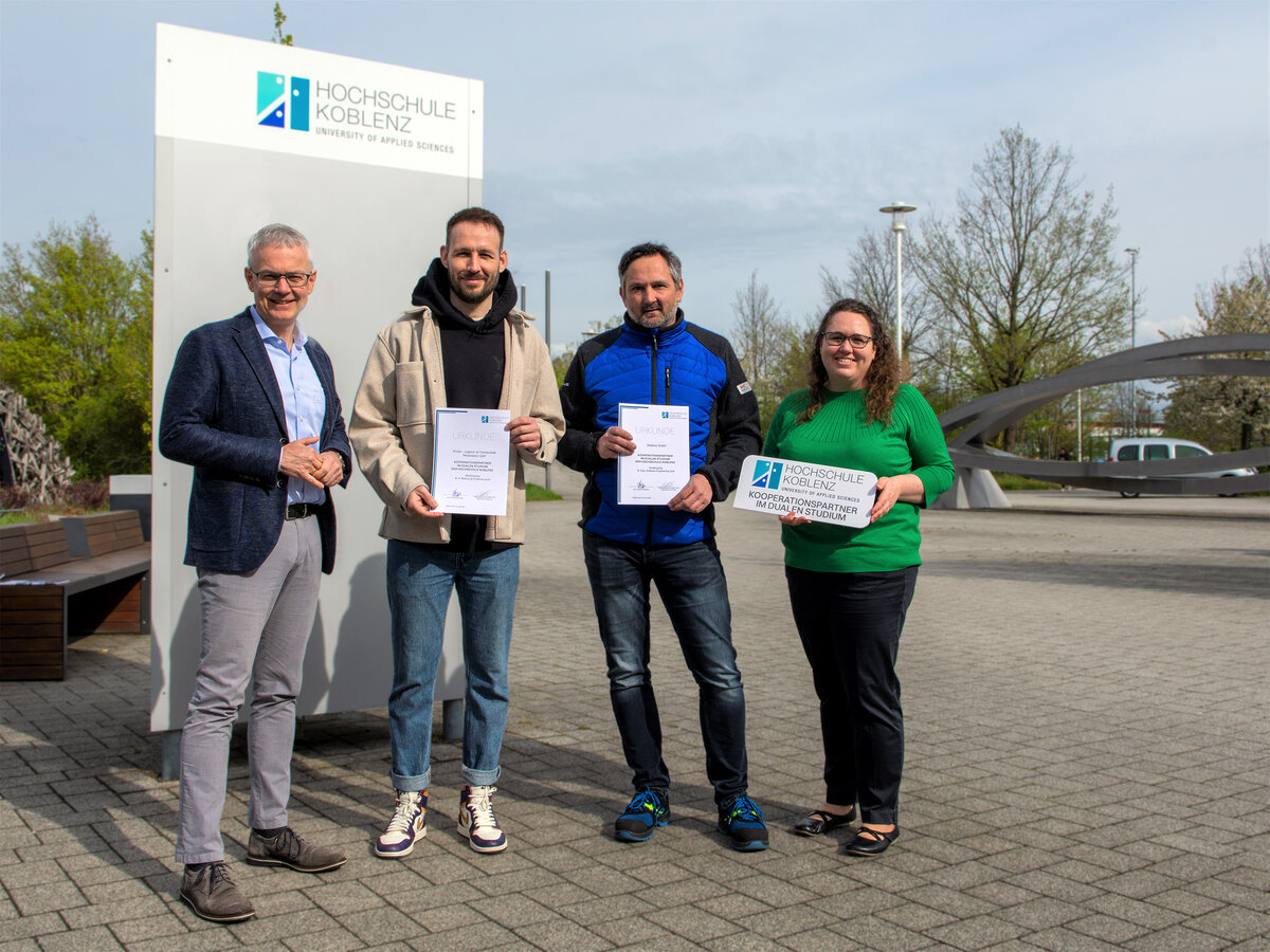 Hochschule Koblenz Vergibt Partnerlogo An Kooperationsunternehmen Im ...