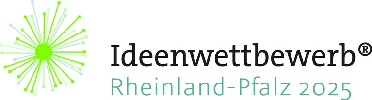 Schriftzug des Ideenwettbewerb Rheinland-Pfalz 2025