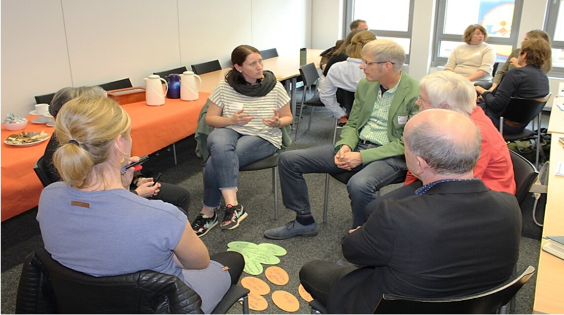 Gruppendiskussion beim Ibeb Diskursforum Fachschule