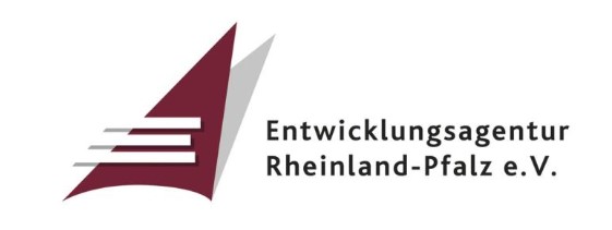 Logo von Entwicklungsagentur RLP, die das Projekt fördert